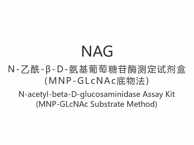 【NAG】N-acetyl-beta-D-glucosaminidase Assay Kit (MNP-GLcNAc Substrate Method)