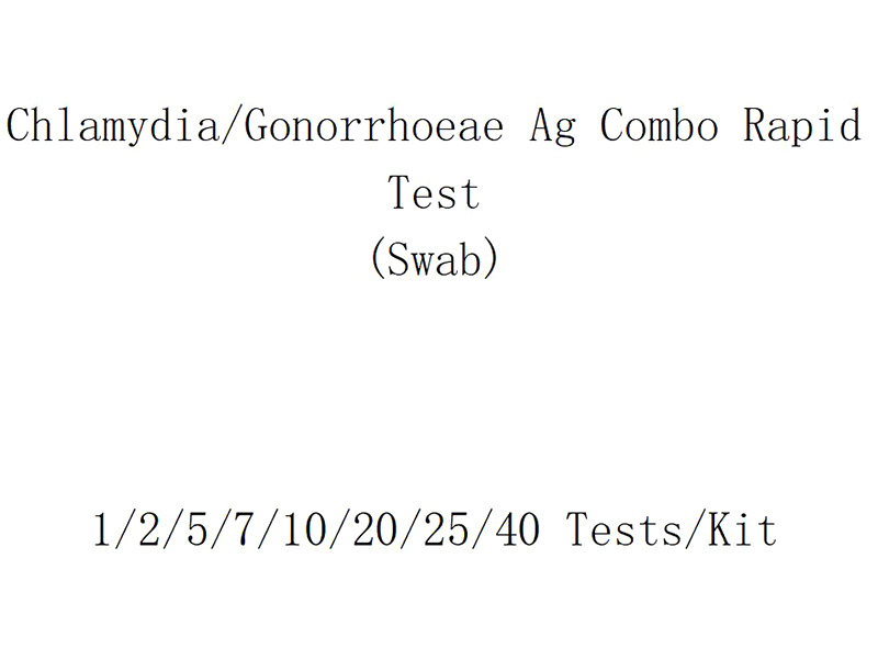Chlamydia/Gonorrhoeae Ag Combo Rapid Test
