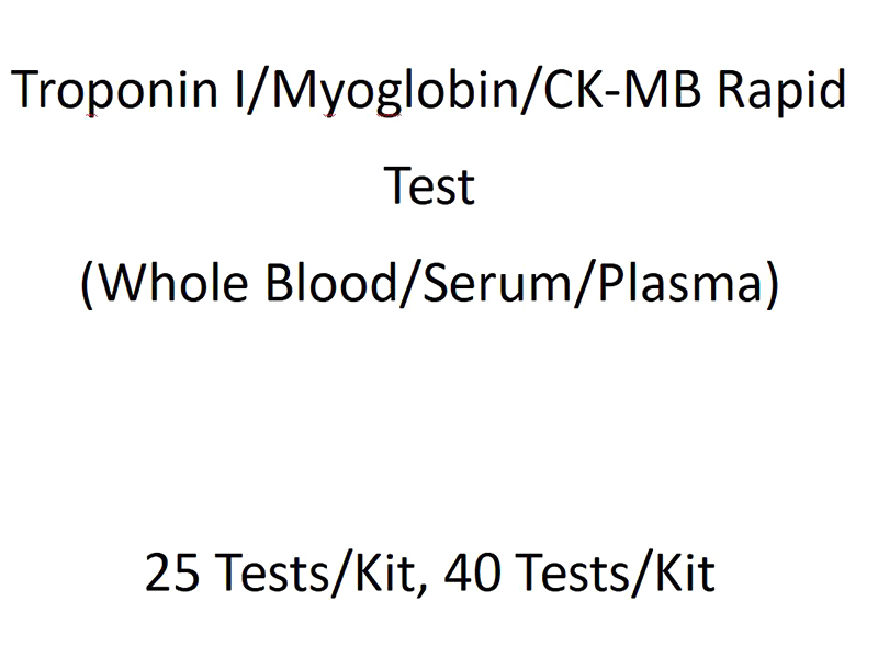 Troponin I/Myoglobin/CK-MB Rapid Test 